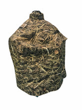 Load image into Gallery viewer, Grill cover for Kamado Joe in cart. HIDDEN CREEK MARSH CAMOUFLAGE.