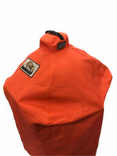 Load image into Gallery viewer, Grill cover for Kamado Joe in cart. ORANGE